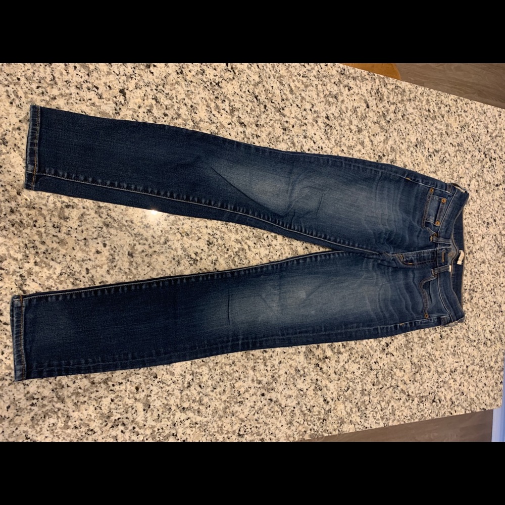 J-Crew Stretch Skinny Jean-Dark Wash